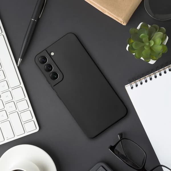 Galaxy S25 Plus Mobilskal Soft - Svart
