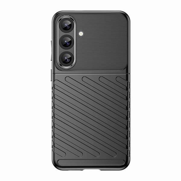 Galaxy S25 Plus Mobilskal Thunder Armored - Svart