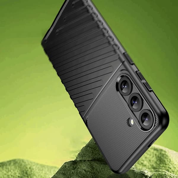 Galaxy S25 Plus Mobilskal Thunder Armored - Svart