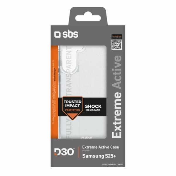 SBS Galaxy S25 Plus Mobilskal D3O - Transparent