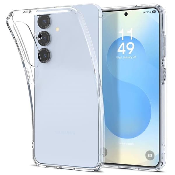Spigen Galaxy S25 Plus Mobilskal Liquid Crystal - Crystal Clear