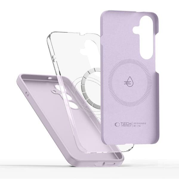 Tech-Protect Galaxy S25 Plus Mobilskal Magsafe Liquid Silikon - Mauve