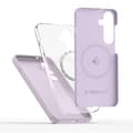 Miniatyrbild 2 av 3: Tech-Protect Galaxy S25 Plus Mobilskal Magsafe Liquid Silikon - Mauve