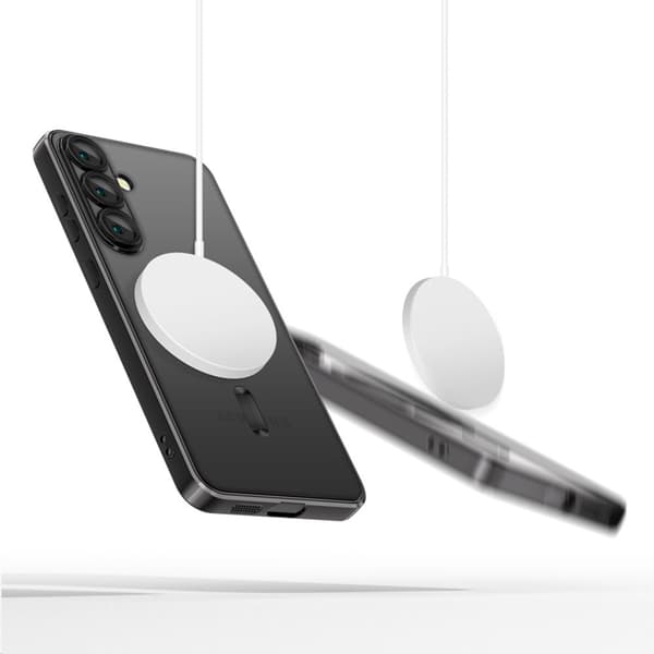 Tech-Protect Galaxy S25 Plus Mobilskal Magsafe Magflex - Shiny Svart