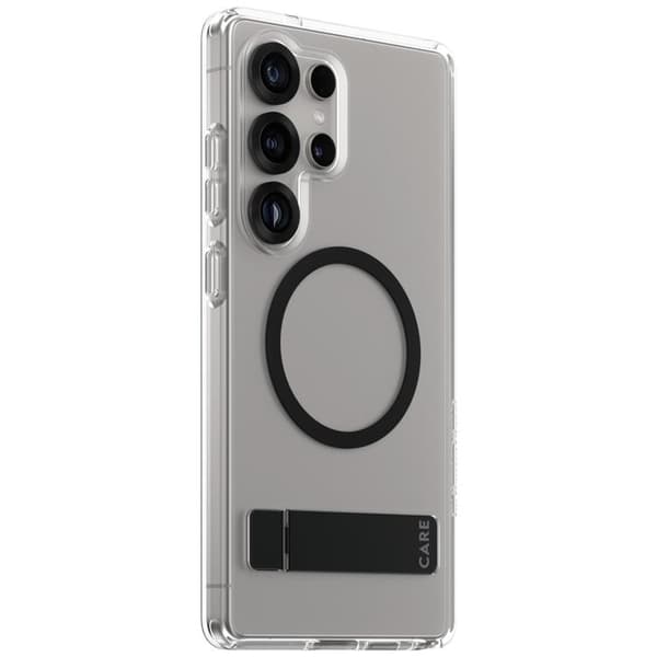 CARE By PanzerGlass Galaxy S25 Ultra Mobilskal MagSafe QI Kickstand - Svart