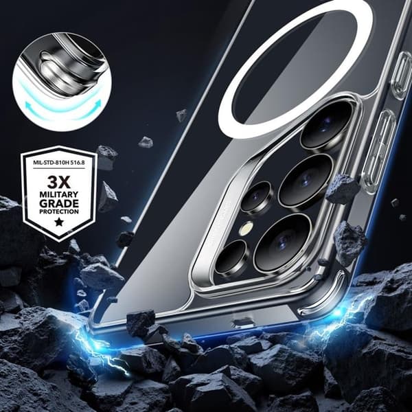 ESR Galaxy S25 Ultra Mobilskal Magsafe Classic Hybrid Halolock