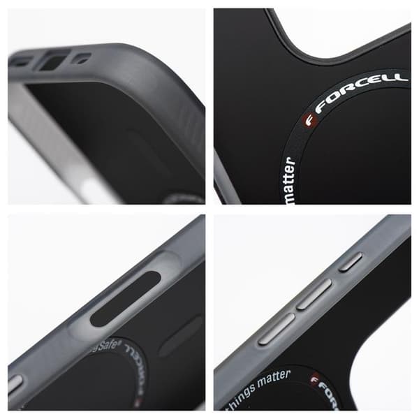 Forcell Galaxy S25 Ultra Mobilskal Magsafe Levels - Cyber Grå