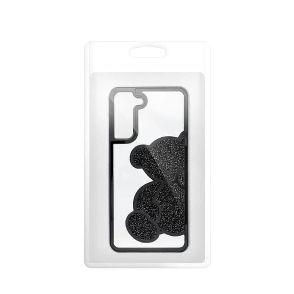 Galaxy S25 Ultra Mobilskal Teddy Bear - Svart