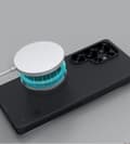 Miniatyrbild 3 av 4: Nillkin Galaxy S25 Ultra Mobilskal Magsafe Super Frosted Shield Pro - Svart