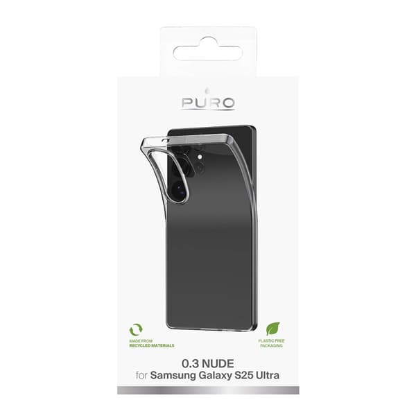 Puro Galaxy S25 Ultra Mobilskal 03 Nude Silikon - Transparent