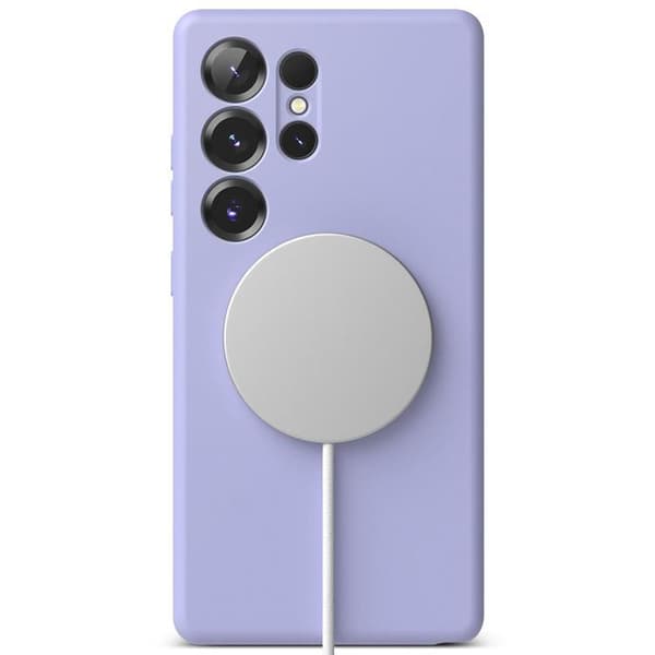Ringke Galaxy S25 Ultra Mobilskal Magsafe Silikon Magnet - Lavender