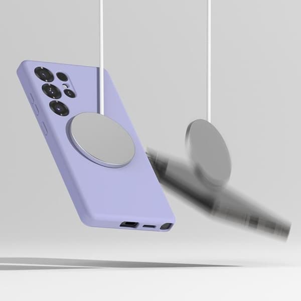 Ringke Galaxy S25 Ultra Mobilskal Magsafe Silikon Magnet - Lavender