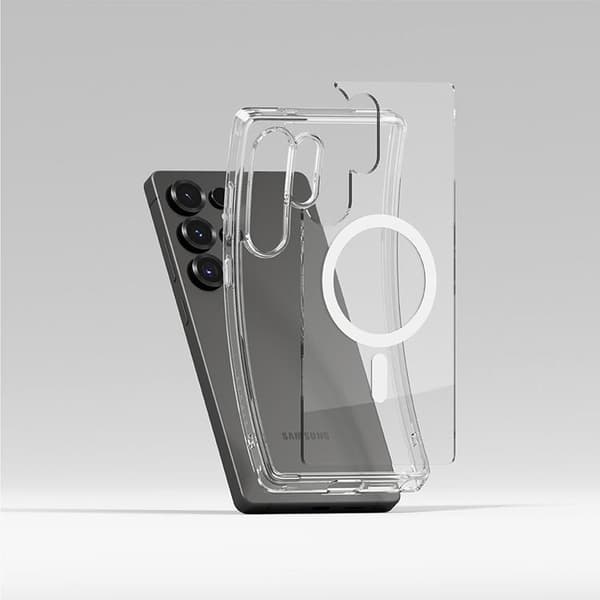 Ringke Galaxy S25 Ultra Mobilskal Magsafe Fusion X Magnetic - Clear
