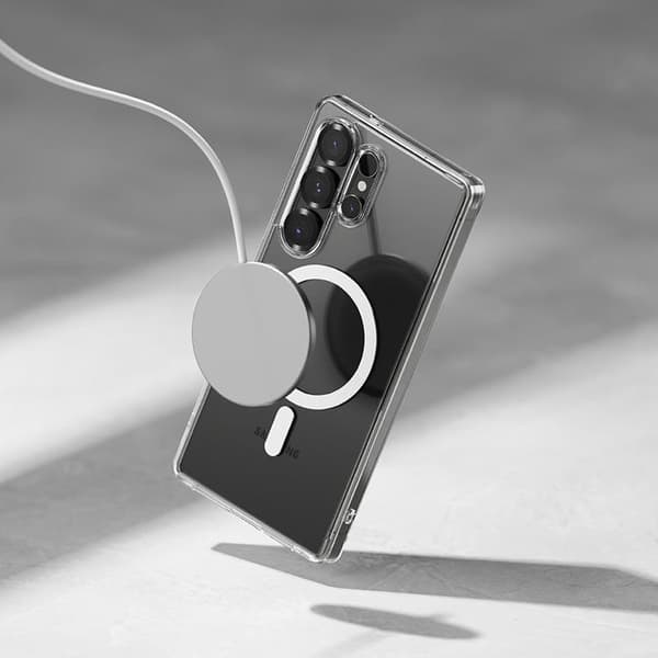 Ringke Galaxy S25 Ultra Mobilskal Magsafe Fusion X Magnetic - Clear