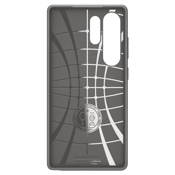 Spigen Galaxy S25 Ultra Mobilskal Liquid Air - Marble Grå