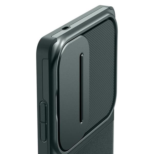 Spigen Galaxy S25 Ultra Mobilskal Optik Armor - Grön