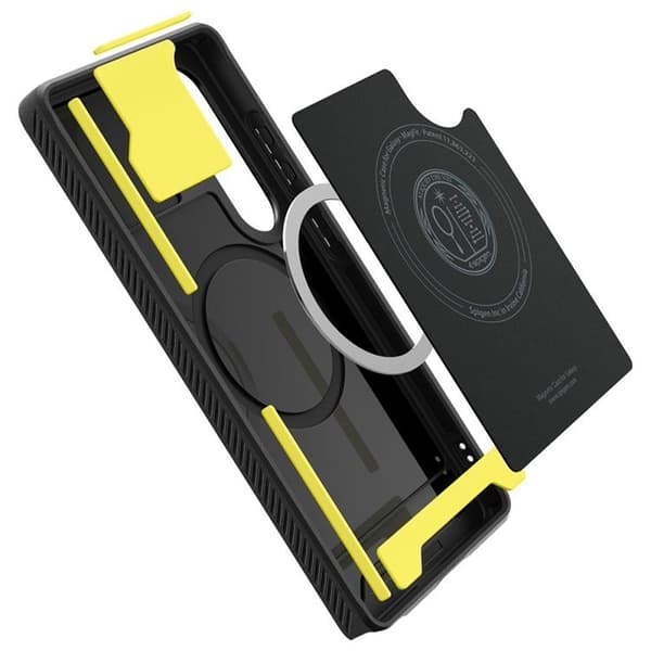 Spigen Galaxy S25 Ultra Mobilskal MagSafe Rugged Armor - Svart