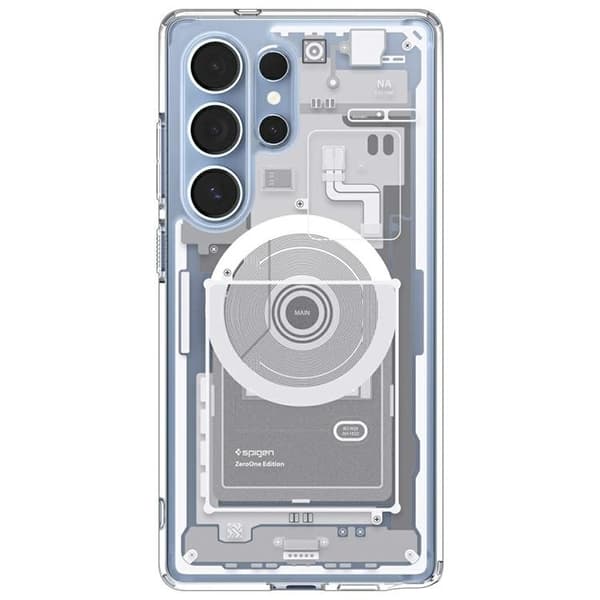 Spigen Galaxy S25 Ultra Mobilskal MagSafe Ultra Hybrid - Vit