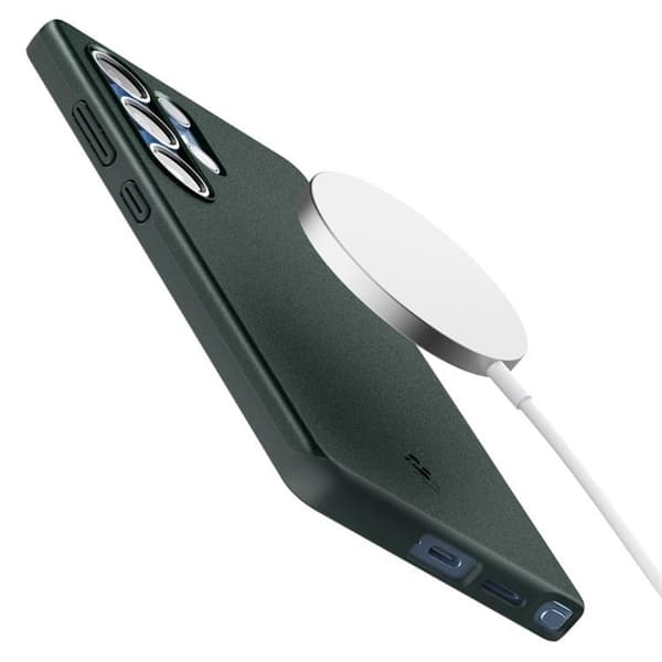 Spigen Galaxy S25 Ultra Mobilskal Magsafe Thin Fit - Abyss Grön