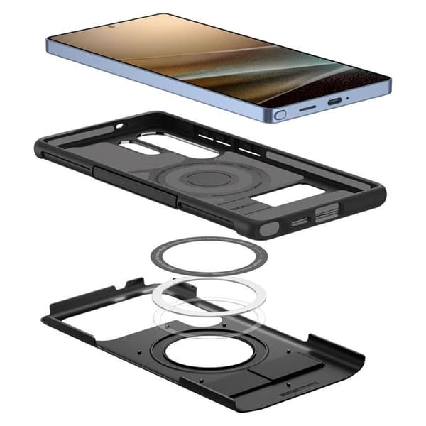 Spigen Galaxy S25 Ultra Mobilskal Magsafe Slim Armor - Svart