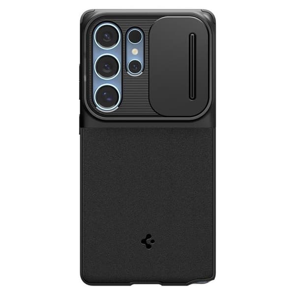 Spigen Galaxy S25 Ultra Mobilskal Optik Armor - Svart