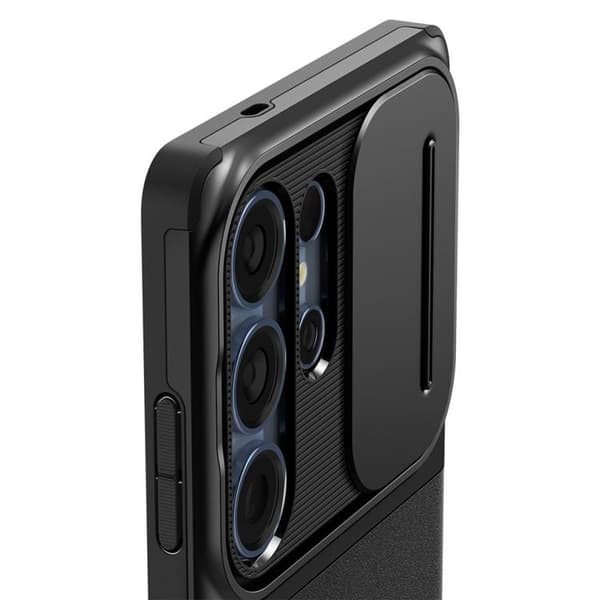 Spigen Galaxy S25 Ultra Mobilskal Optik Armor - Svart
