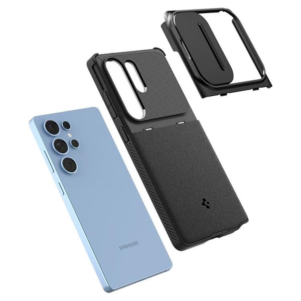 Spigen Galaxy S25 Ultra Mobilskal Optik Armor - Svart
