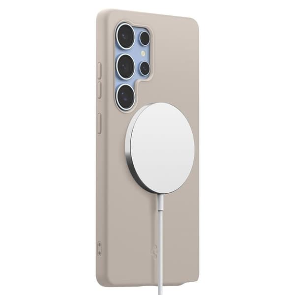 Spigen Galaxy S25 Ultra Mobilskal Magsafe Silikon Fit - Titanium