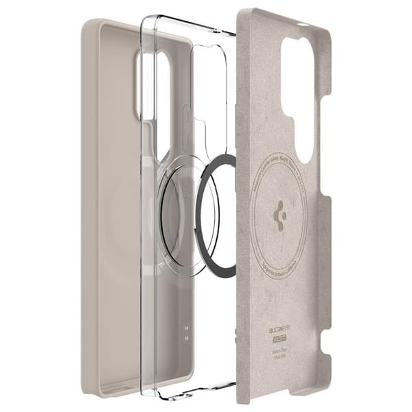 Spigen Galaxy S25 Ultra Mobilskal Magsafe Silikon Fit - Titanium