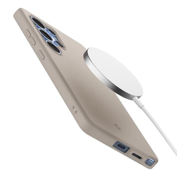 Spigen Galaxy S25 Ultra Mobilskal Magsafe Silikon Fit - Titanium