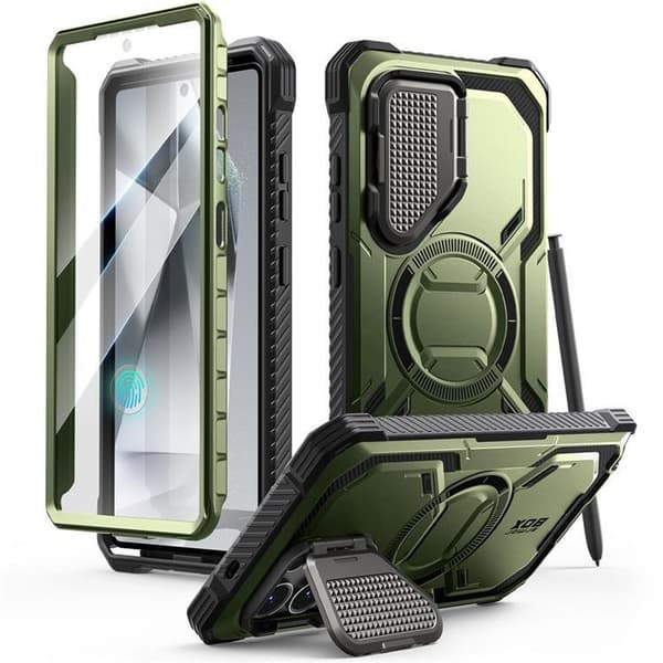 SupCase Galaxy S25 Ultra Mobilskal Magsafe IBLSN Armorbox - Guldan