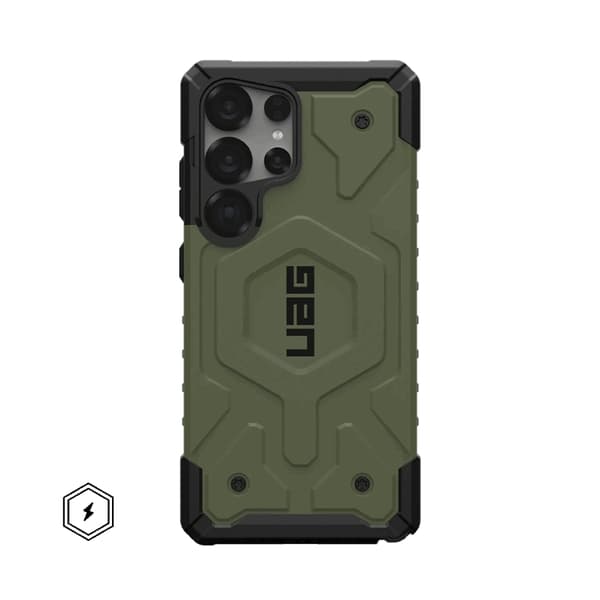 UAG Galaxy S25 Ultra Mobilskal MagSafe Pathfinder Magnet - Olive