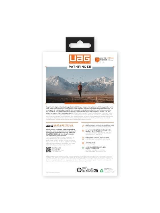 UAG Galaxy S25 Ultra Mobilskal MagSafe Pathfinder Magnet - Svart