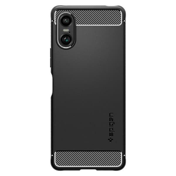 Spigen Sony Xperia 10 VI Mobilskal Rugged Armor - Svart