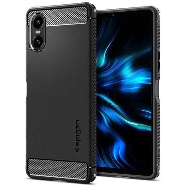 Spigen Sony Xperia 10 VI Mobilskal Rugged Armor - Svart