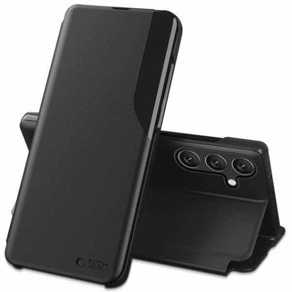 Tech-Protect Galaxy A36 5G Mobifodral Smart View - Svart