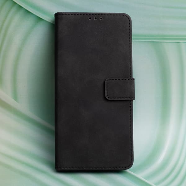 Xiaomi Redmi Note 14 4G Plånboksfodral Smart Velvet - Svart