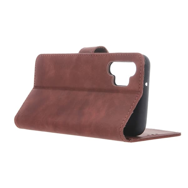 Xiaomi Redmi Note 14 4G Plånboksfodral Smart Velvet - Brun