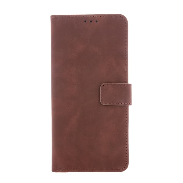 Xiaomi Redmi Note 14 4G Plånboksfodral Smart Velvet - Brun