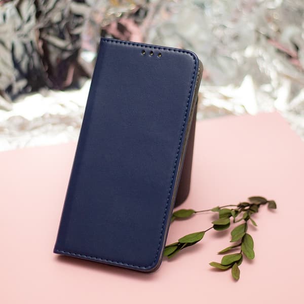 Xiaomi Redmi Note 14 4G Plånboksfodral Smart Magnetic - Marinblå