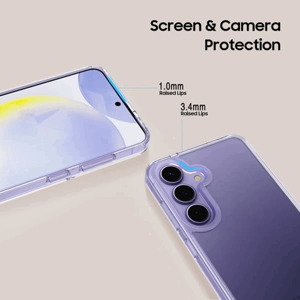 Tech-Protect Galaxy A56 5G Mobilskal Flexair Hybrid - Clear