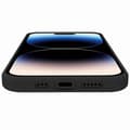 Miniatyrbild 4 av 7: Celly iPhone 15 Pro Mobilskal MagSafe Cromo Soft Rubber - Svart