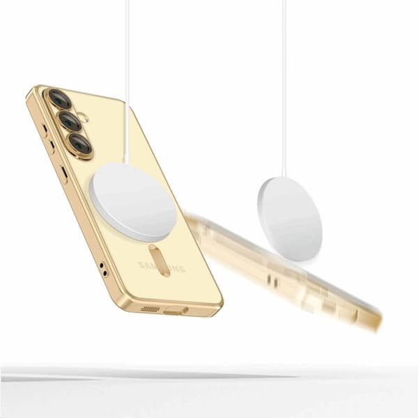 Tech-Protect Galaxy A56 5G Mobilskal Magsafe Magflex - Shiny Guld