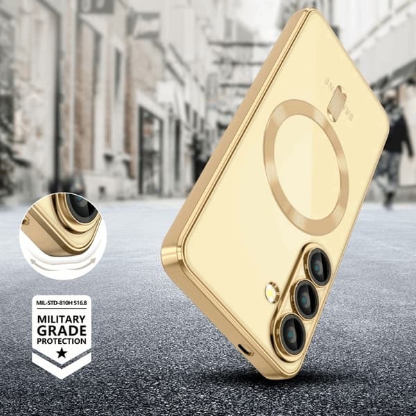 Tech-Protect Galaxy A56 5G Mobilskal Magsafe Magflex - Shiny Guld