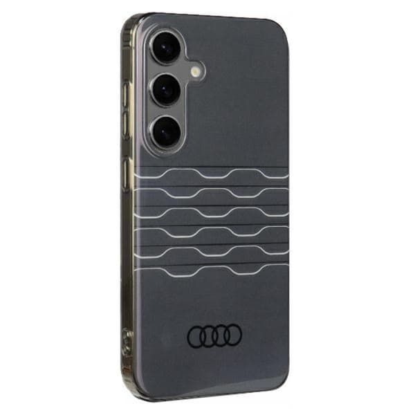 Audi Galaxy S24 Mobilskal Geometric Pattern - Svart