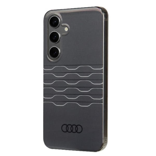 Audi Galaxy S24 Mobilskal Geometric Pattern - Svart