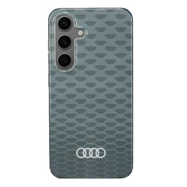 Audi Galaxy S24 Mobilskal Magsafe Stitching Pattern - Grå