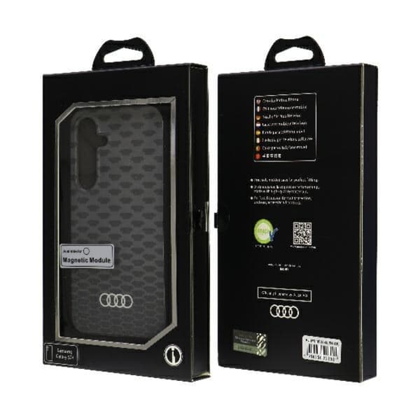 Audi Galaxy S24 Mobilskal Magsafe Stitching Pattern - Svart