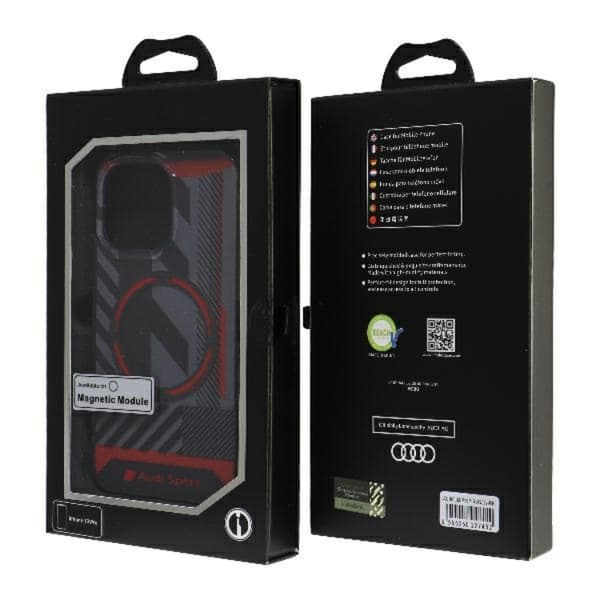 Audi iPhone 13 Pro Max Mobilskal Magsafe IML Sport - Svart
