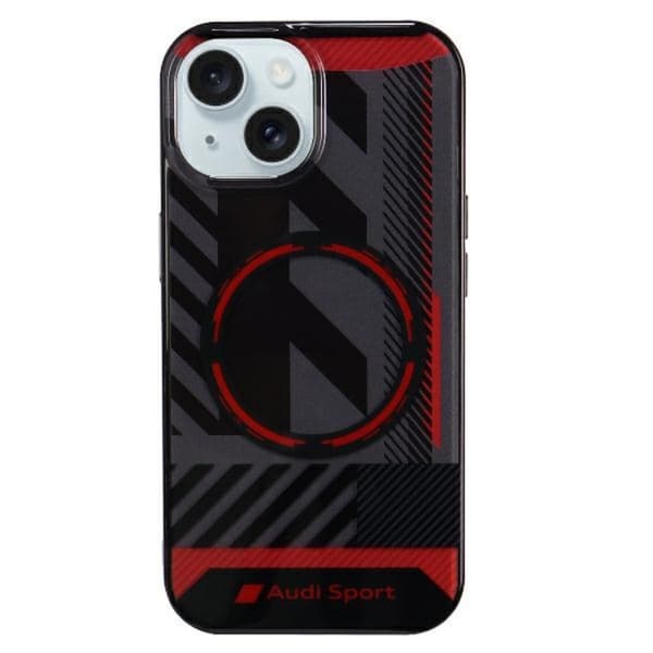 Audi iPhone 15 Mobilskal Magsafe IML Sport - Svart